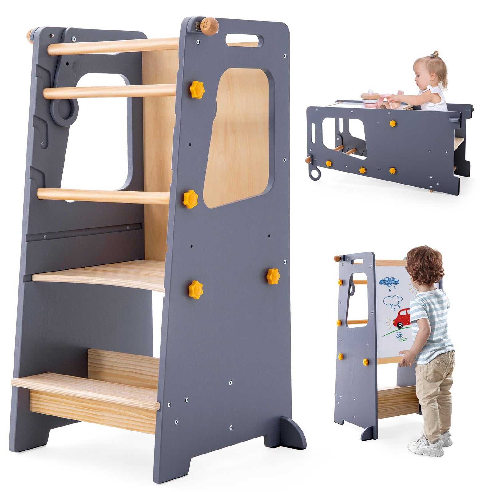 Toddler Learning Tower - Torre da cucina per bambini 4