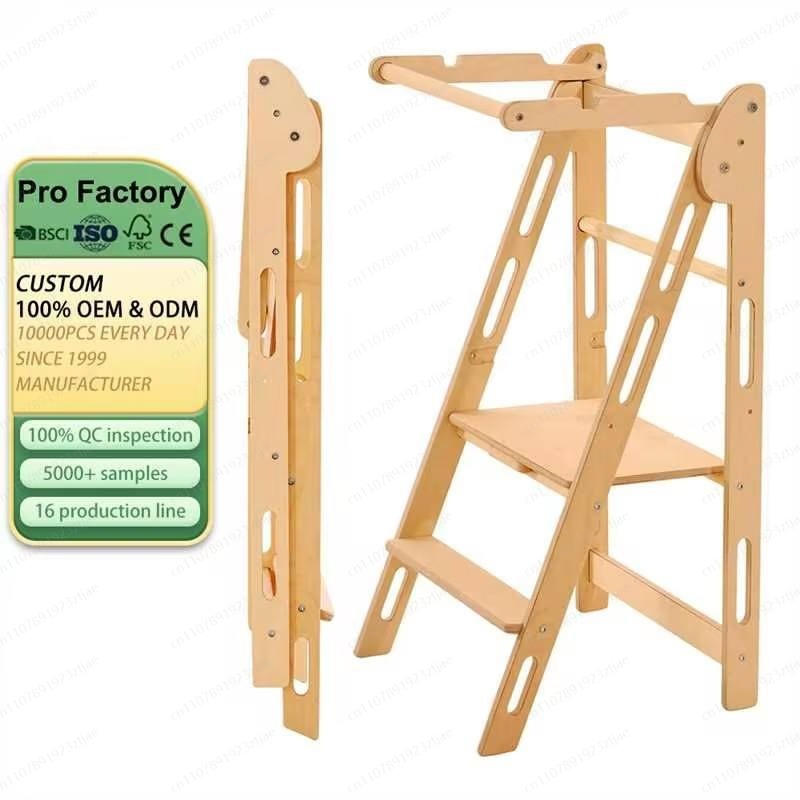 Toddler Learning Tower - Torre di Apprendimento per Bambini, Sgabello