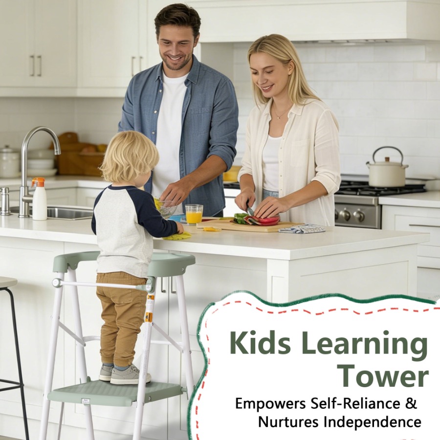 Sgabello da Cucina Pieghevole  - Toddler Learning Tower recensione e prezzo