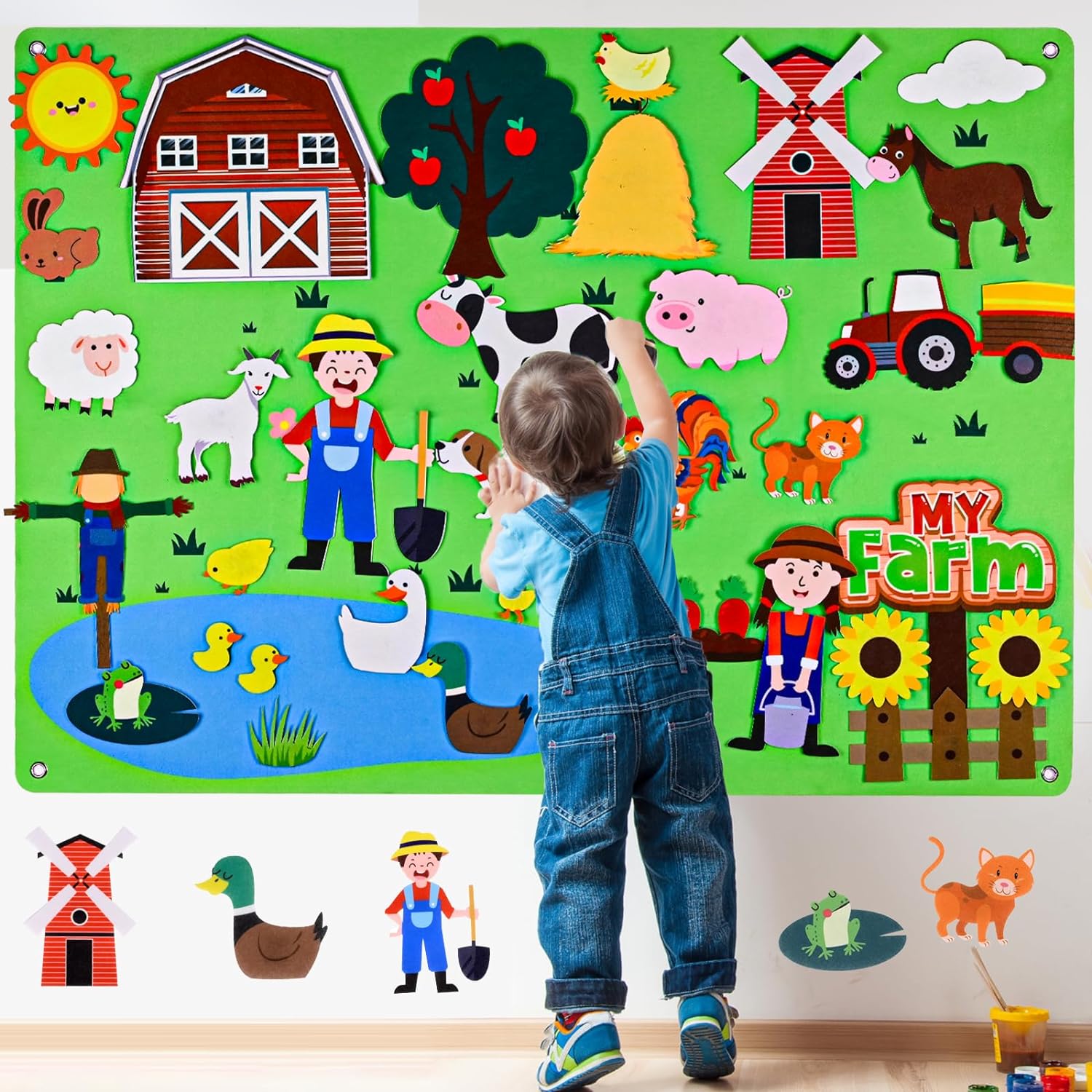 Animali da fattoria Storia in  - Toddler Learning Tower recensione e prezzo