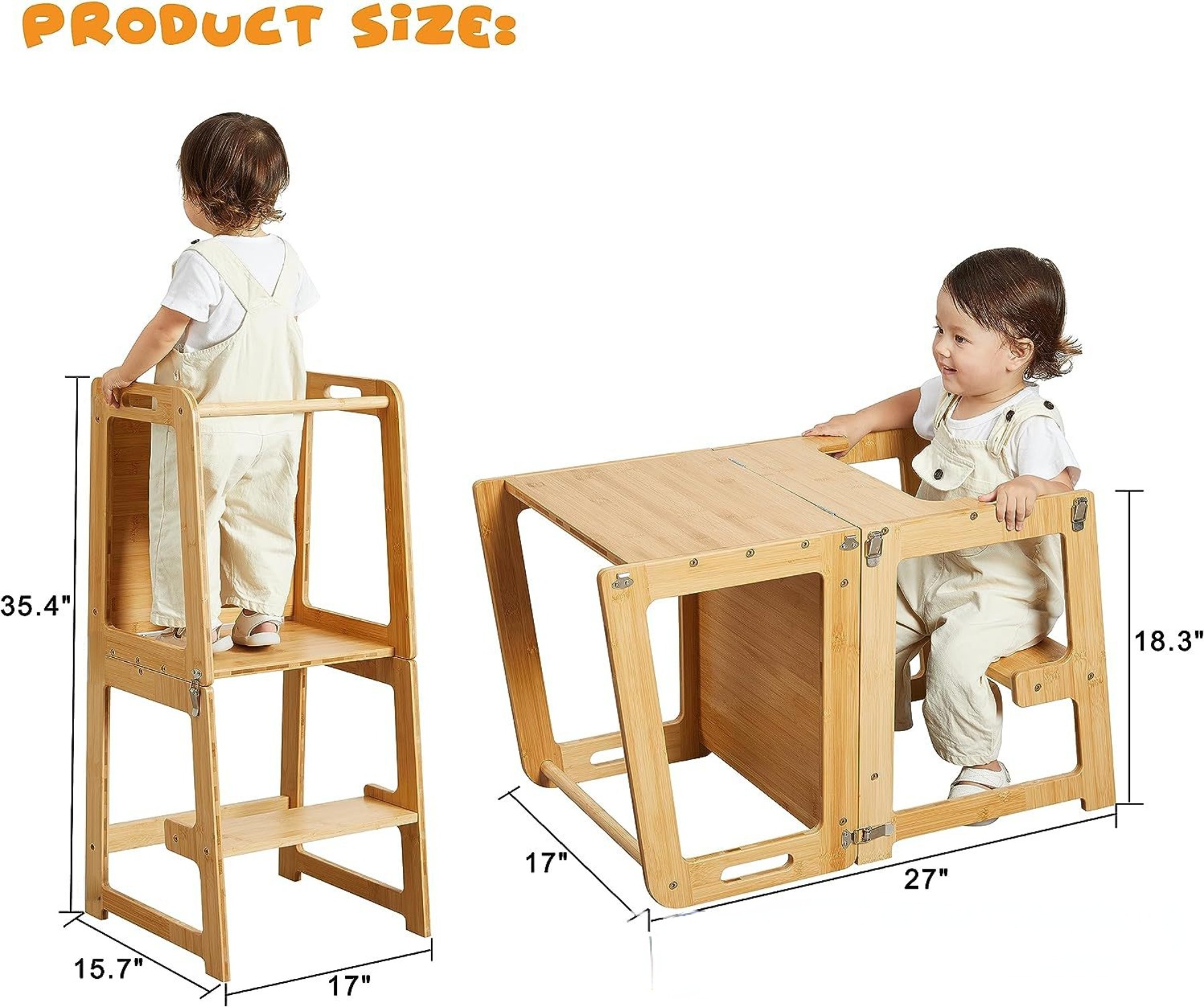 Torre da Cucina Pieghevole per - Toddler Learning Tower recensione e prezzo