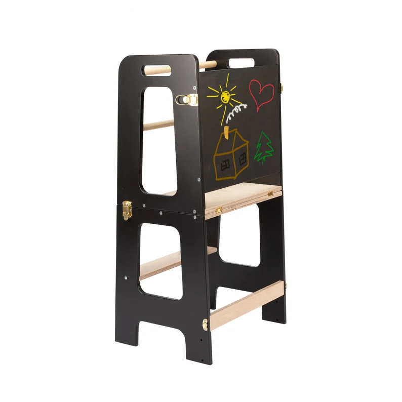 Sgabello Pieghevole per Bambin - Toddler Learning Tower recensione e prezzo