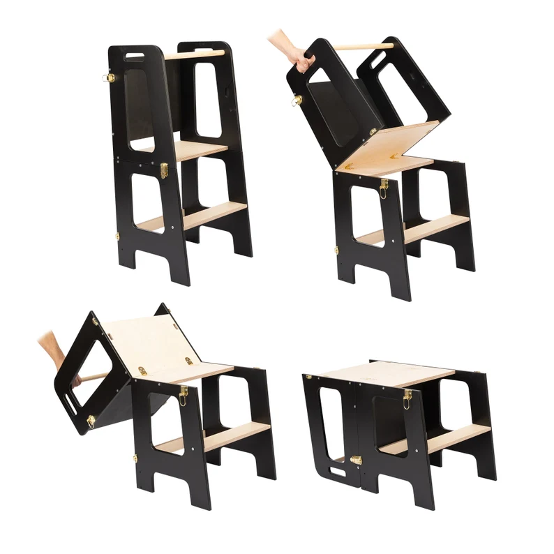 Sgabello Pieghevole per Bambin - Toddler Learning Tower recensione e prezzo