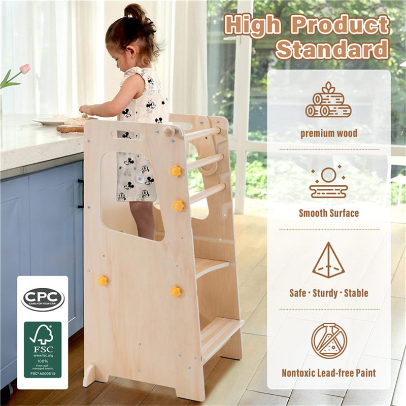 Torre di apprendimento pieghev - Toddler Learning Tower recensione e prezzo