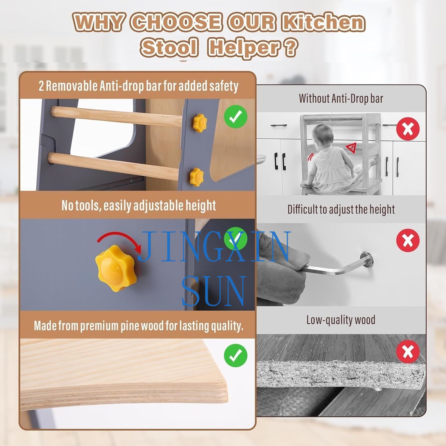 Torre da cucina per bambini 4  - Toddler Learning Tower recensione e prezzo