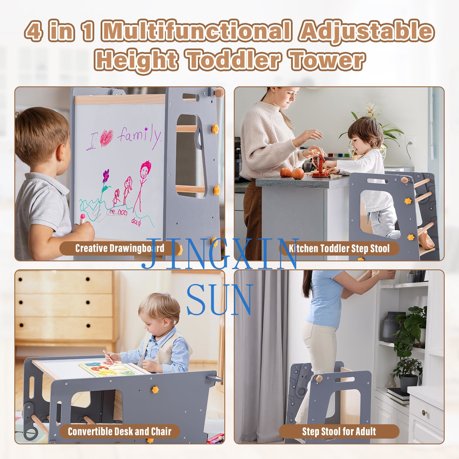 Torre da cucina per bambini 4  - Toddler Learning Tower recensione e prezzo